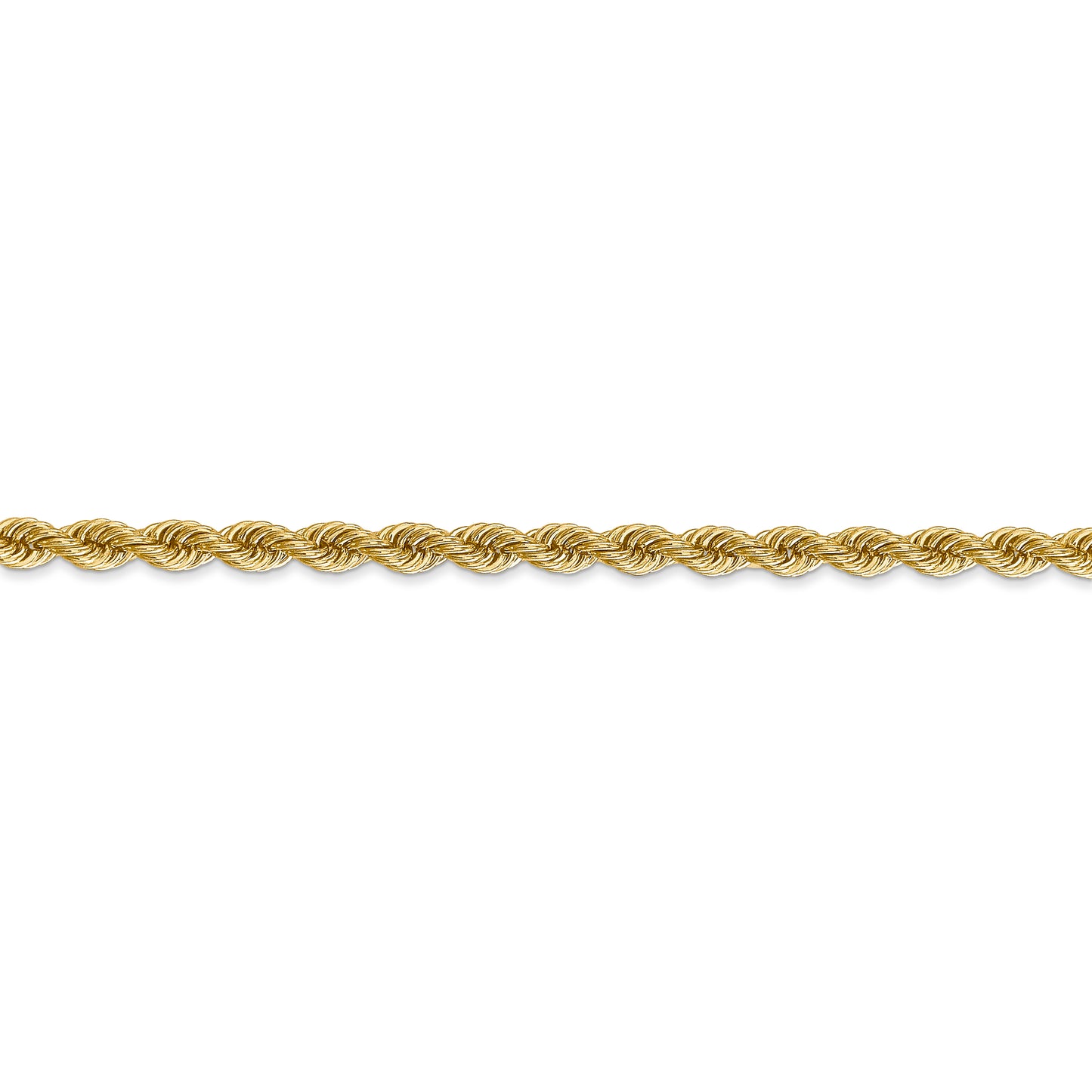 14k 3.65mm Regular Rope Chain
