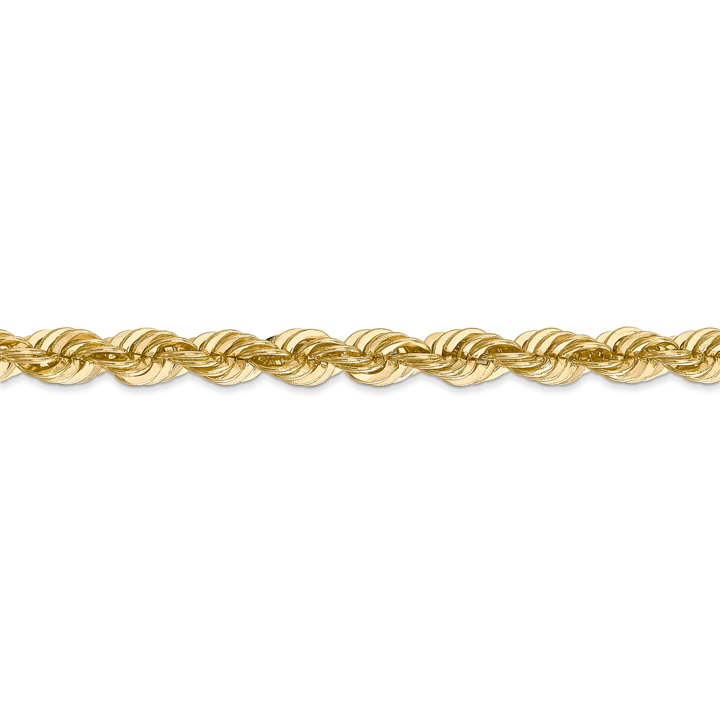 14k 6mm Regular Rope Chain