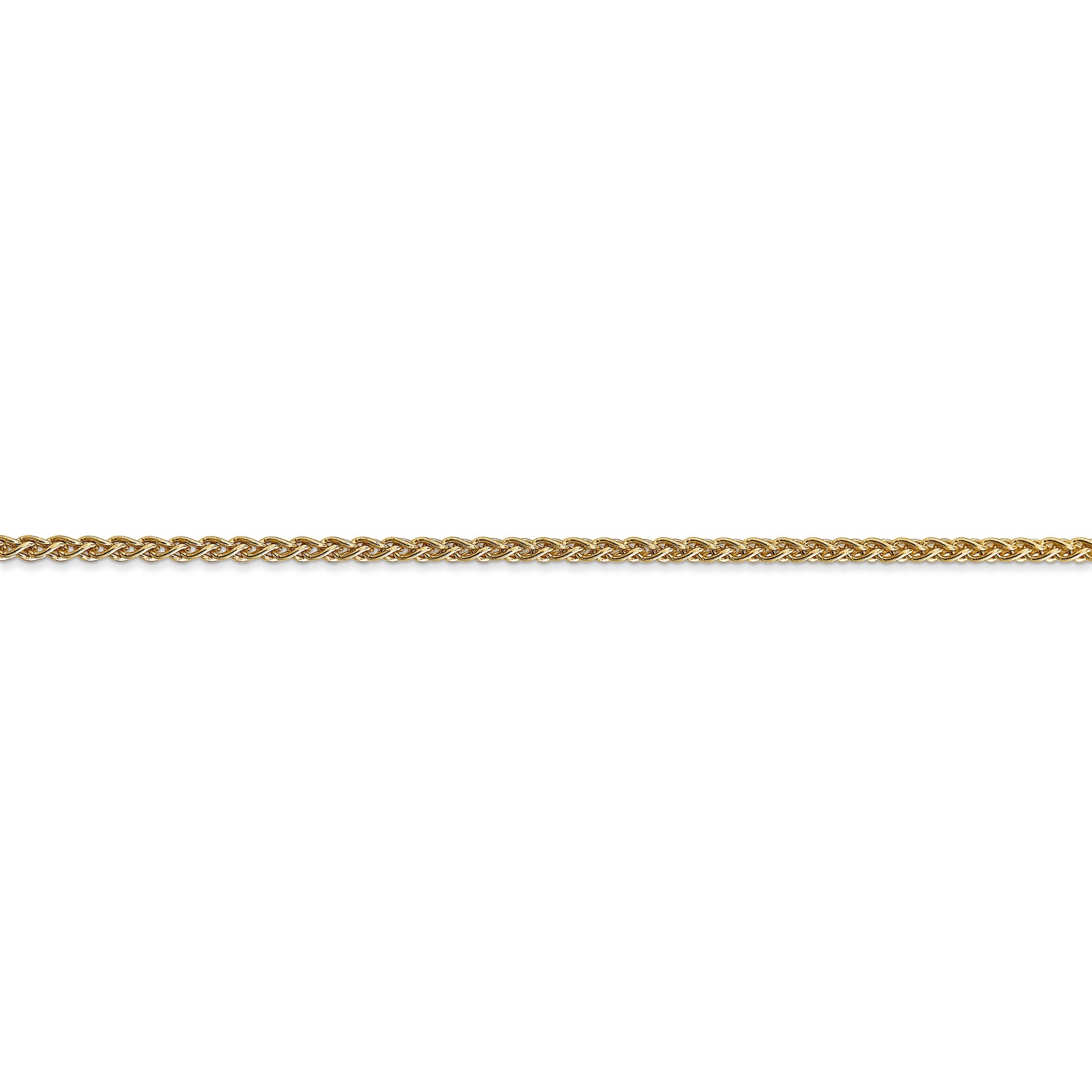 14k 2.1mm Spiga Chain