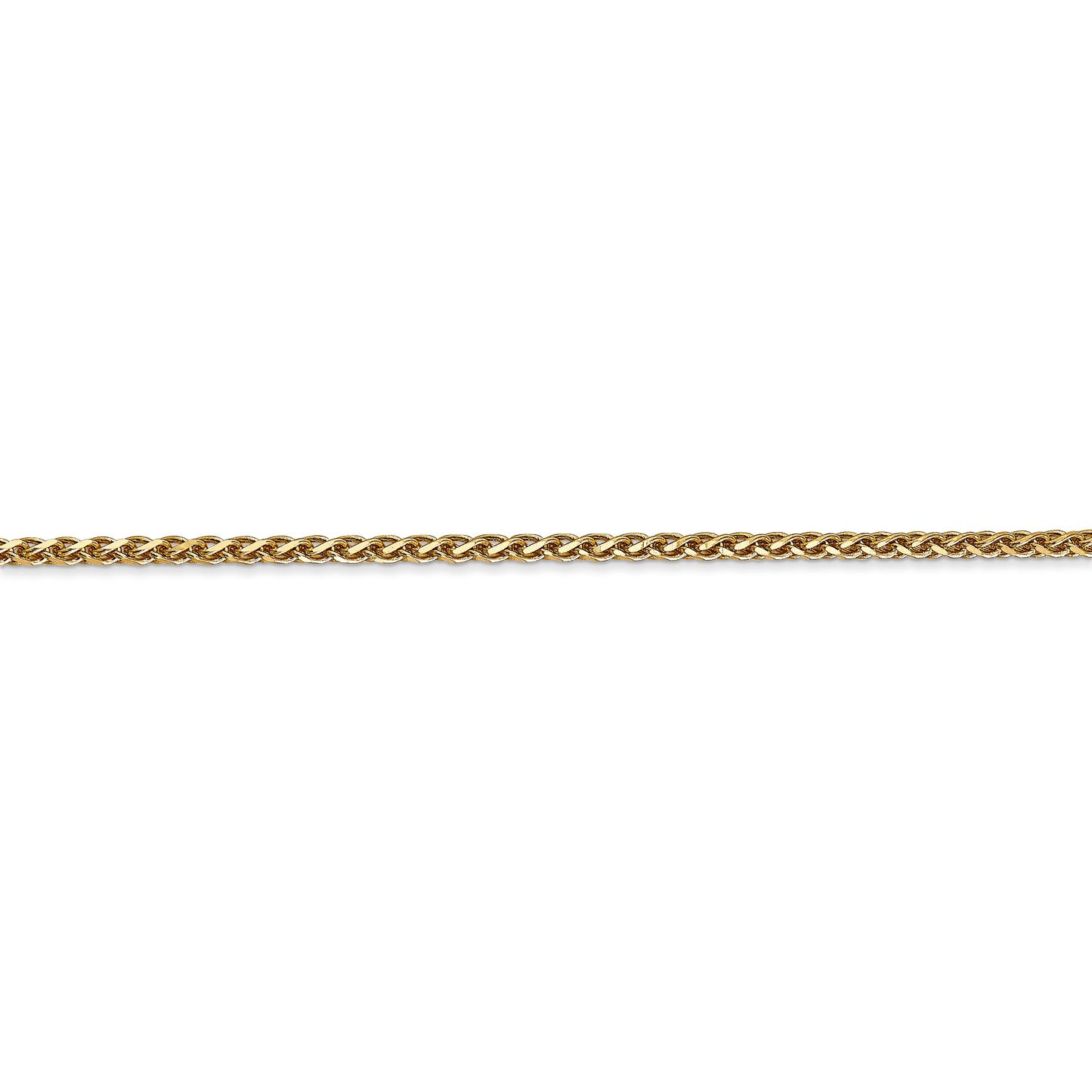 14k 2.1mm D/C Spiga Chain