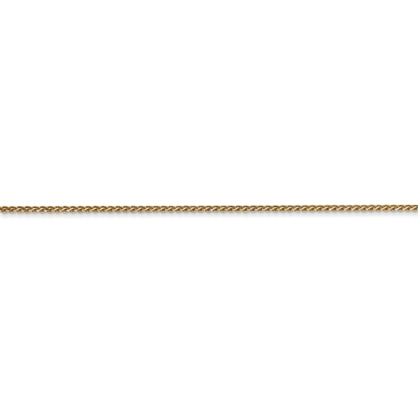 14k 1.05mm D/C Spiga with Lobster Clasp Chain