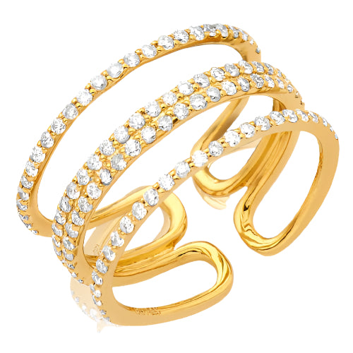 14KY 0.75CTW DIAMOND DESIGNER RING