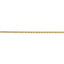 14k 1.50mm D/C Rope with Lobster Clasp Chain