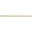 14k Tri-Color 1.75mm D/C Rope Chain