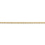 14k 2.25mm Regular Rope Chain