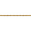 14k 2.5mm Regular Rope Chain