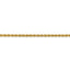 14K 2.75mm Regular Rope Chain