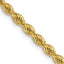 14K 2.75mm Regular Rope Chain