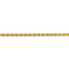 14k 3mm Regular Rope Chain