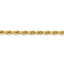 14k 5.5mm D/C Rope with Lobster Clasp Chain