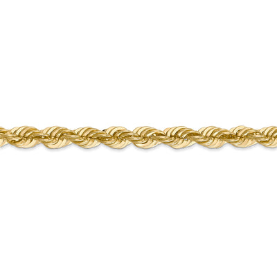 14k 6mm Regular Rope Chain