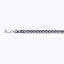 14K 4MM WHITE GOLD PALM 18" CHAIN NECKLACE (AVAILABLE IN LENGTHS 7" - 30")