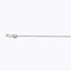10K 1MM WHITE GOLD SOLID DC ROPE 26" CHAIN NECKLACE (AVAILABLE IN LENGTHS 7" - 30")