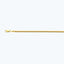 18K 3.5MM YELLOW GOLD SOLID MIAMI CUBAN 30" CHAIN NECKLACE (AVAILABLE IN LENGTHS 7" - 30")