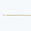 18K 2.5MM YELLOW GOLD SOLID MIAMI CUBAN 16" CHAIN NECKLACE (AVAILABLE IN LENGTHS 7" - 30")