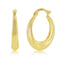 14K Yellow Gold, 20mm Hoop Earrings
