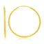 14K Yellow Gold, 28mm Hoop Earrings