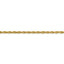 14ky 2.8mm Semi-Solid Rope Chain