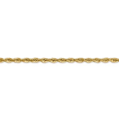 14ky 2.8mm Semi-Solid Rope Chain