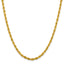 14ky 4.25mm Semi-Solid Rope Chain