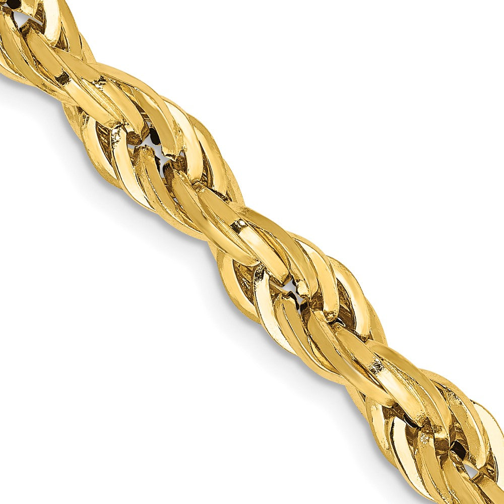 14ky 5.4mm Semi-Solid Rope Chain