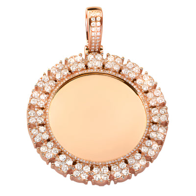 14KR 3.10CTW DIAMOND MEMORY PENDANT - ROUND