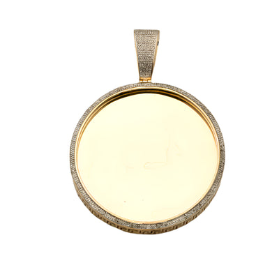 10KY 1.00CTW MICROPAVE DIAMOND MEMORY PENDANT