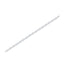 Sterling Silver, Open Rectangle Diamond Bracelet - (340 Stones)