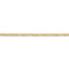 14k 2.25mm Flat Figaro Chain