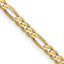 14k 2.75mm Flat Figaro Chain