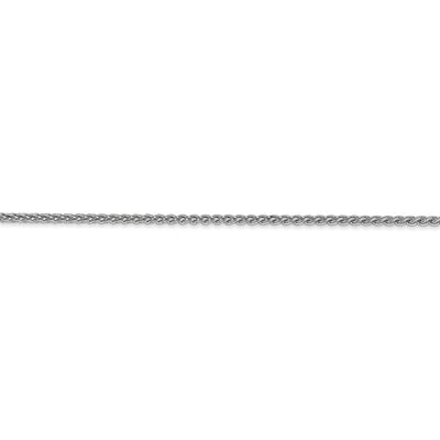 14k WG 1.7mm Spiga Chain