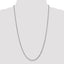 14k WG 2.1mm D/C Spiga Chain