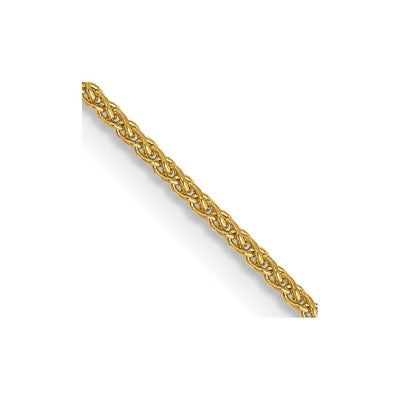 14k 1.05mm D/C Spiga with Spring Ring Clasp Chain
