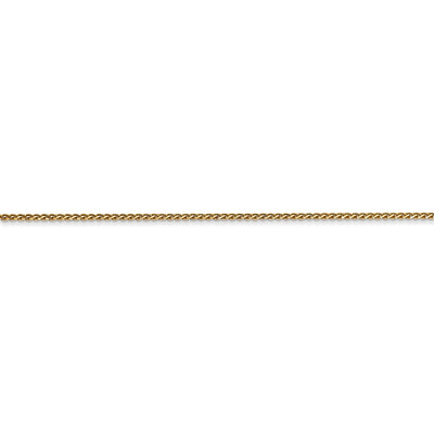 14k 1.05mm D/C Spiga with Lobster Clasp Chain