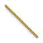 14k 1.05mm D/C Spiga with Lobster Clasp Chain