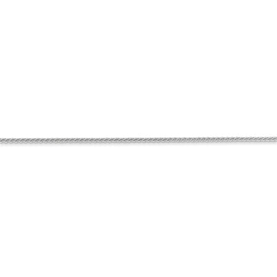 14k WG 1.05mm Spiga with Lobster Clasp Chain