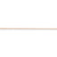 14k Rose Gold .5mm Baby Rope Chain