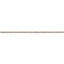 14k Rose Gold 1mm D/C Machine-made Rope Chain