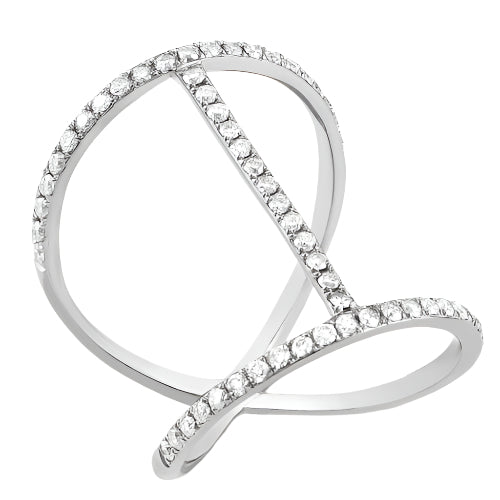 14KW 0.65CTW DIAMOND DESIGNER RING