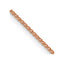 14k Rose Gold .85mm D/C Spiga Chain
