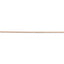14k Rose Gold .8mm Baby Rope Chain