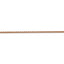 14k Rose Gold 2.1mm D/C Spiga Chain