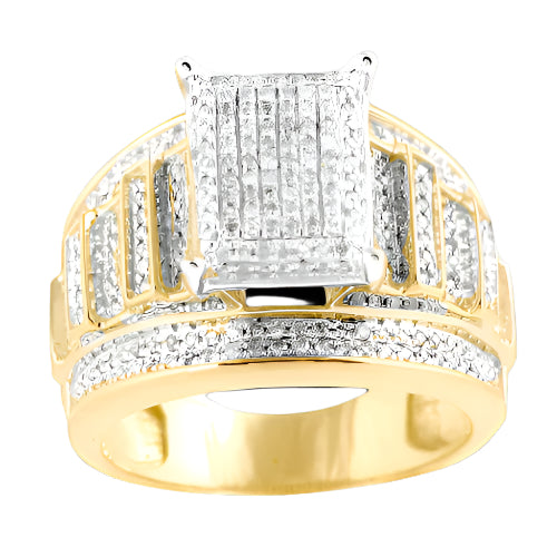 10KY 1.00CTW FANCY DIAMOND RING