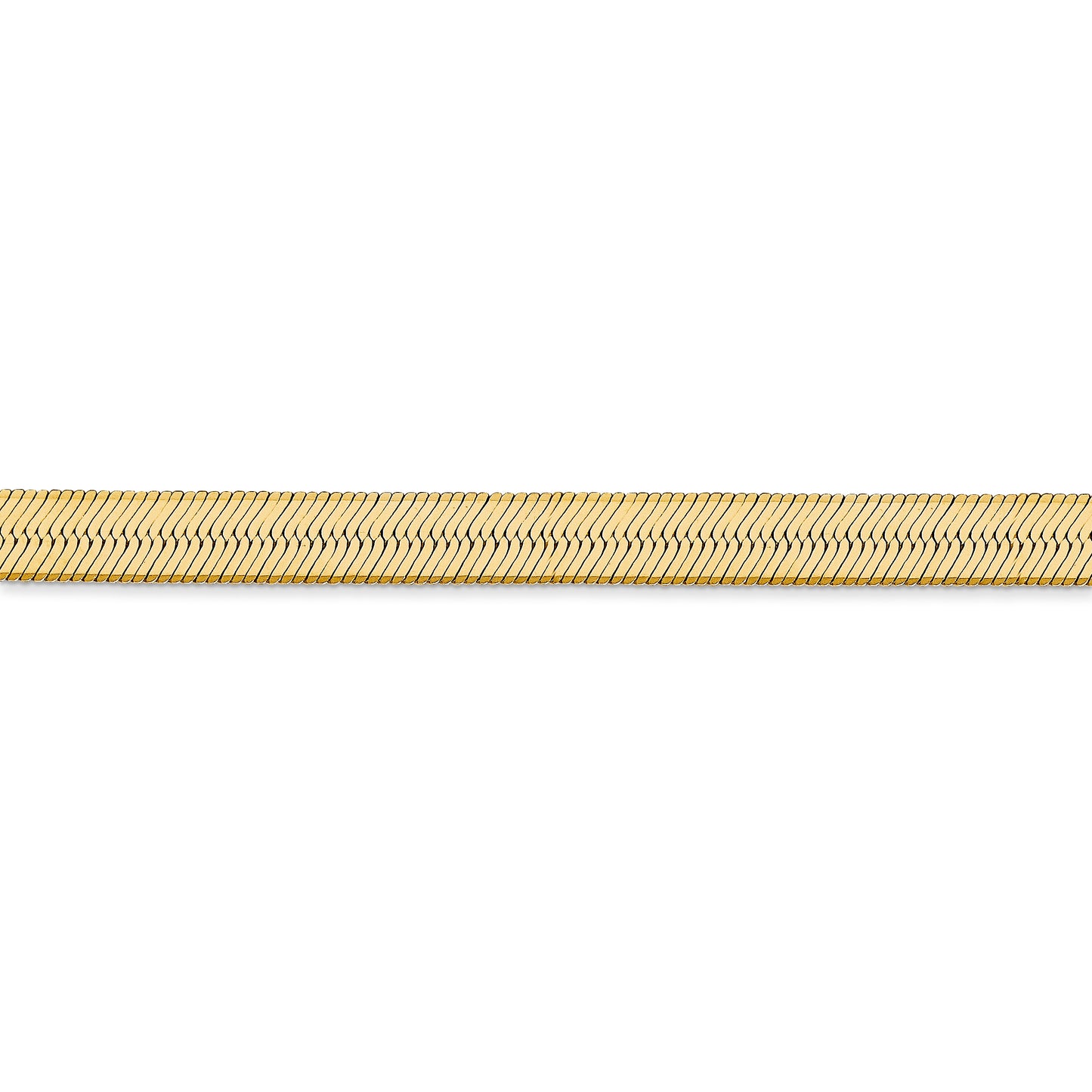 14k 5.5mm Silky Herringbone Chain