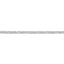 14k WG 2.25mm Flat Figaro Chain